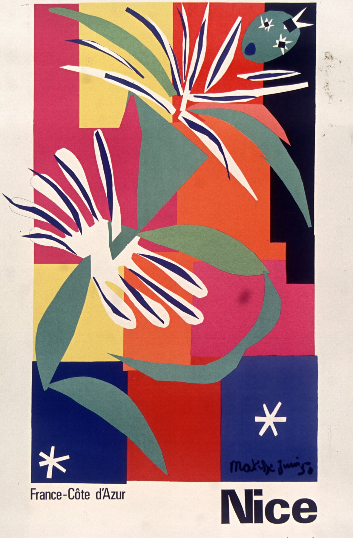 Affiche « France Côte d'Azur, Nice », Henri Matisse